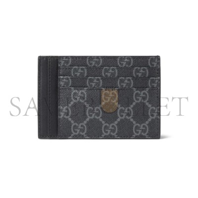 GUCCI GG EMBLEM CARD CASE 821208 (12*8cm)